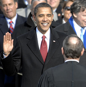 Obama Sworn In Obama Sworn In