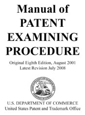 MPEP Ed. 8, Rev. 7 Cover