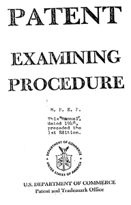 MPEP, Original Cover