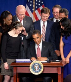 President Signs HR1249_crop