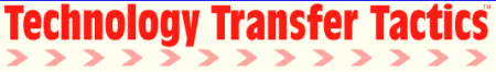 Technology Transfer Tactics